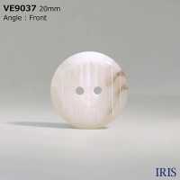 VE9037 Polyester Resin Two-hole Button IRIS Sub Photo