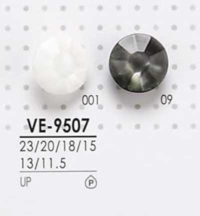 VE9507 Polyester Button For Dyeing
