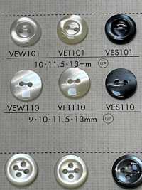 VEW110 DAIYA BUTTONS Shell-like Polyester Button DAIYA BUTTON Sub Photo