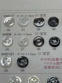 VHD8 DAIYA BUTTONS Impact Resistant HYPER DURABLE "" Series Shell-like Polyester Button "" DAIYA BUTTON Sub Photo