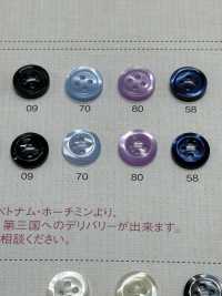 VHD8 DAIYA BUTTONS Impact Resistant HYPER DURABLE "" Series Shell-like Polyester Button "" DAIYA BUTTON Sub Photo