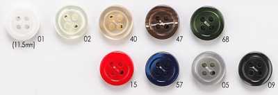 VSO9001 Polyester Resin Four-hole Button