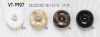 VT9907 Polyester Resin Front-hole 2-hole Button