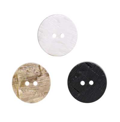 VT9919 Polyester Resin Two-hole Button