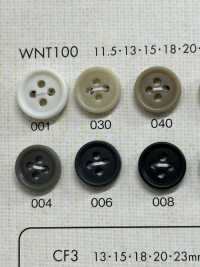 WNT100 4-hole Polyester Button For Elegant Shirts And Blouses DAIYA BUTTON Sub Photo