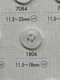 1806 DAIYA BUTTONS 4-hole Polyester Button DAIYA BUTTON Sub Photo