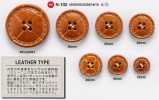 N102 Leather-like Buttons For Jackets And Suits