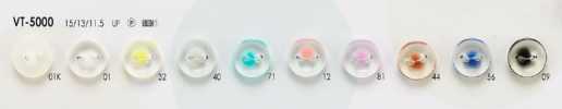 VT5000 Colorful Buttons For Shirts, Polo Shirts, And Lightweight Apparel