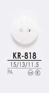 KR818 Black &amp; Dyeing Shirt Button
