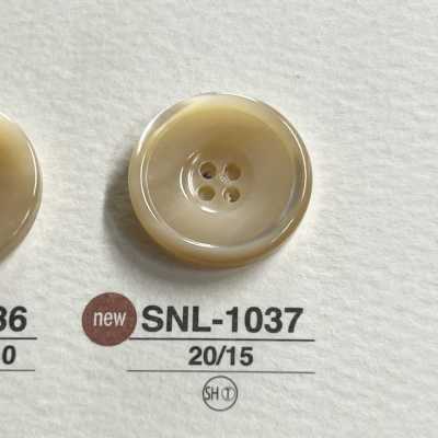 SNL1037 Natural Material 4-Hole Takase Shell Button