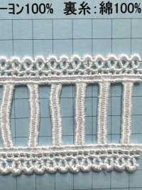 25047 Narrow Width Chemical Lace Kyowa Lace Sub Photo