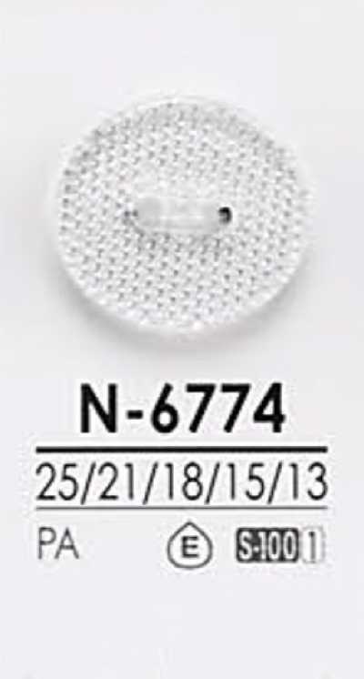 N6774 Diamond-Cut Button For Dyeing