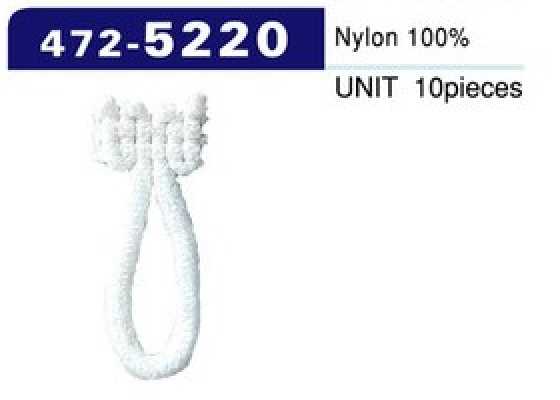 472-5220 Button Loop Woolly Nylon Type Large (Qty 10)