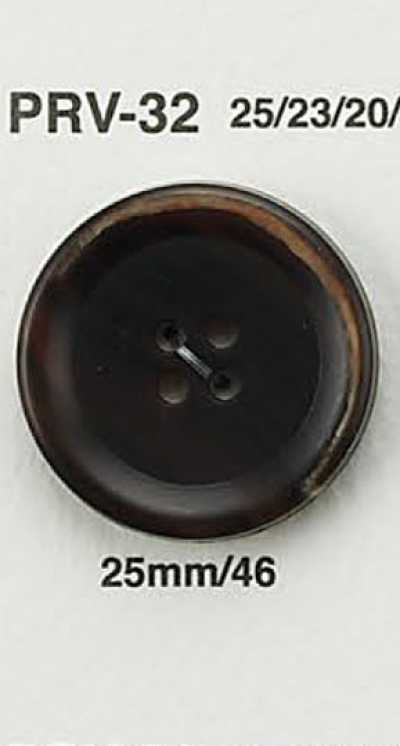PRV32 Flat Buffalo-style Button