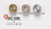 SBC4280 Crystal Stone Button