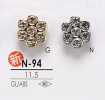 N94 Crystal Stone Button