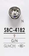 SBC4182 Crystal Stone Button