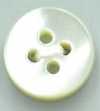 T1004 4mm Thick 4-hole Flat Shell Button