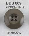 BDU009 Polyester Resin 4-hole Button