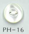 PH16 2-hole Rimmed Shell Button