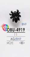 OBU4919 Bug-shaped Metal Button