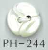 PH244 2-hole Flower-shaped Shell Button