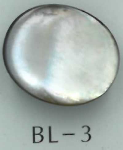 BL-3 Oval Shank Shell Button