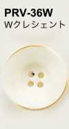 PRV36W Baked-finish Button