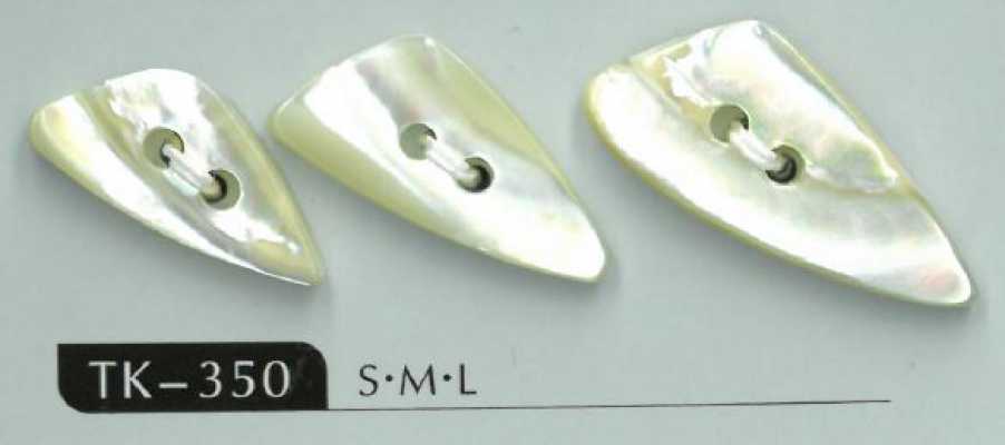 TK350 2-Hole Triangular Takase Shell Button