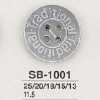 SB1001 Black Mother-of-pearl Shell 4-hole Button