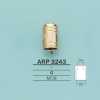 ARP3243 Tube-shaped Cord End (Plated Finish)