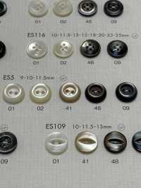 ES5 DAIYA BUTTONS Shell-like Polyester Button DAIYA BUTTON Sub Photo