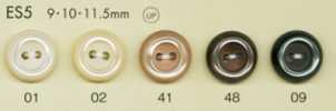 ES5 DAIYA BUTTONS Shell Polyester Buttons