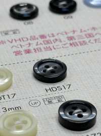 HDS17 DAIYA BUTTONS Impact Resistant HYPER DURABLE "" Series Shell-like Polyester Button "" DAIYA BUTTON Sub Photo