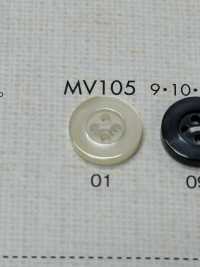 MV105 DAIYA BUTTONS Shell-like Polyester Button DAIYA BUTTON Sub Photo