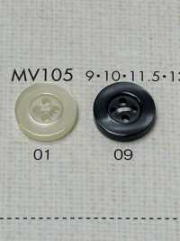 MV105 DAIYA BUTTONS Shell-like Polyester Button DAIYA BUTTON Sub Photo