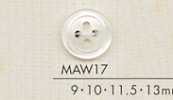 MAW17 DAIYA BUTTONS Shell-Style Polyester Button