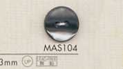 MAS104 DAIYA BUTTONS Shell-look Polyester Button