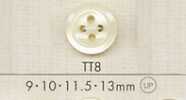 TT8 DAIYA BUTTONS Shell-style Polyester Button