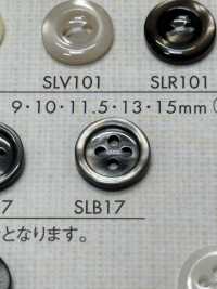 SLB17 DAIYA BUTTONS Shell-like Polyester Button DAIYA BUTTON Sub Photo