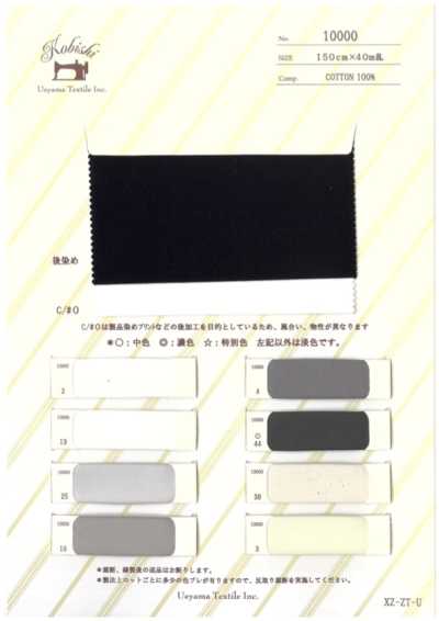 10000 Heavy Twill Sleazy Fabric