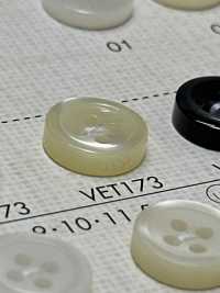 VET173 DAIYA BUTTONS Shell-like Polyester Button DAIYA BUTTON Sub Photo