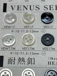 VET17M DAIYA BUTTONS Shell-like Polyester Button DAIYA BUTTON Sub Photo