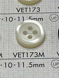 VET173M DAIYA BUTTONS Shell-like Polyester Button DAIYA BUTTON Sub Photo