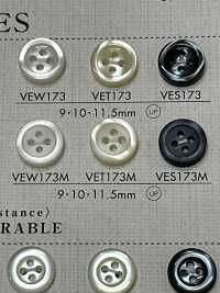 VES173M DAIYA BUTTONS Shell-like Polyester Button DAIYA BUTTON Sub Photo