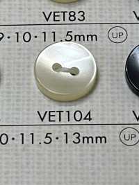 VET104 DAIYA BUTTONS Shell-like Polyester Button DAIYA BUTTON Sub Photo