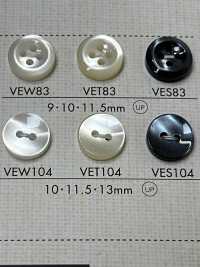 VES104 DAIYA BUTTONS Shell-like Polyester Button DAIYA BUTTON Sub Photo