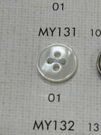 MY131 DAIYA BUTTONS Shell-like Polyester Button DAIYA BUTTON Sub Photo