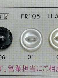 FR105 DAIYA BUTTONS Shell-like Polyester Button (Cat Eyes) DAIYA BUTTON(DAIYA BUTTON) Sub Photo
