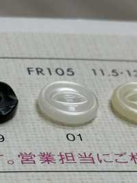 FR105 DAIYA BUTTONS Shell-like Polyester Button (Cat Eyes) DAIYA BUTTON(DAIYA BUTTON) Sub Photo